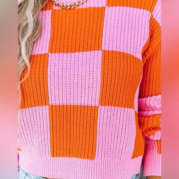 Checkered sweater - Picture 4 of 8